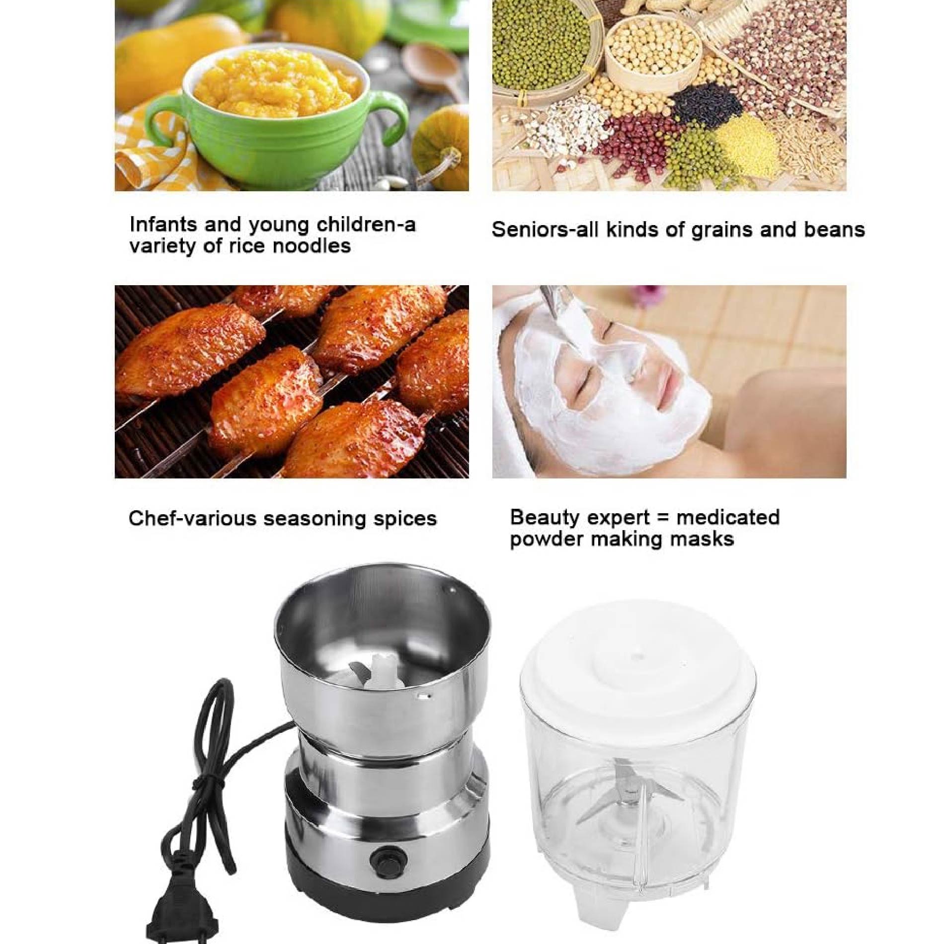 Miniatura 4 de Molino Triturador 2en1 Grande Licuadora